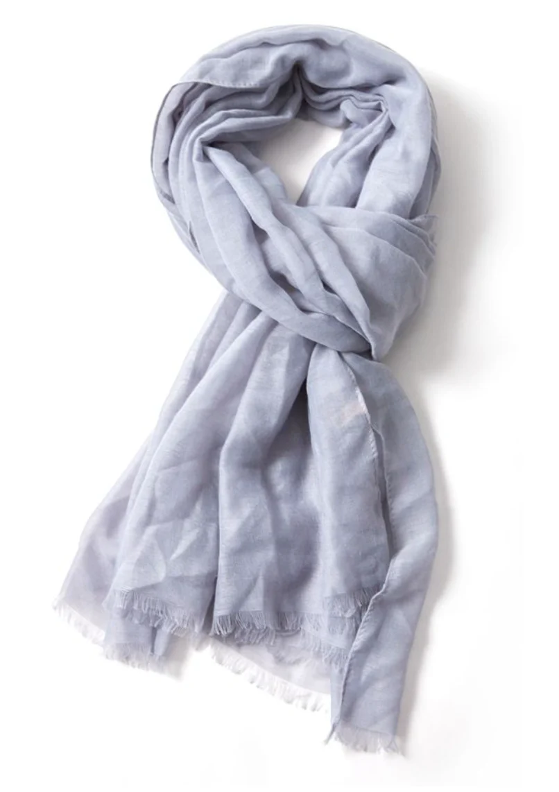 1124 Plain Scarf - Image 5