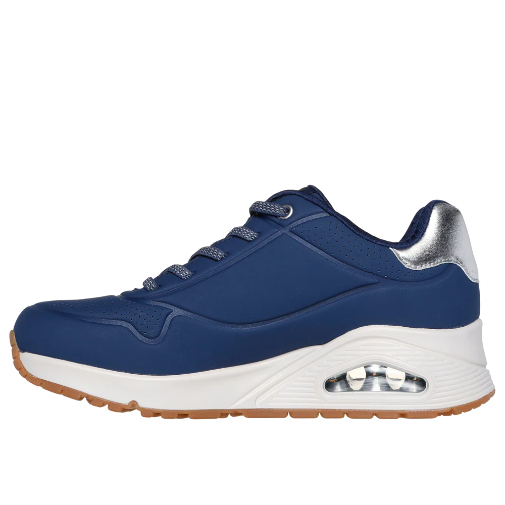 Skechers 155196 Uno Shimmer Away NVSL - Image 3