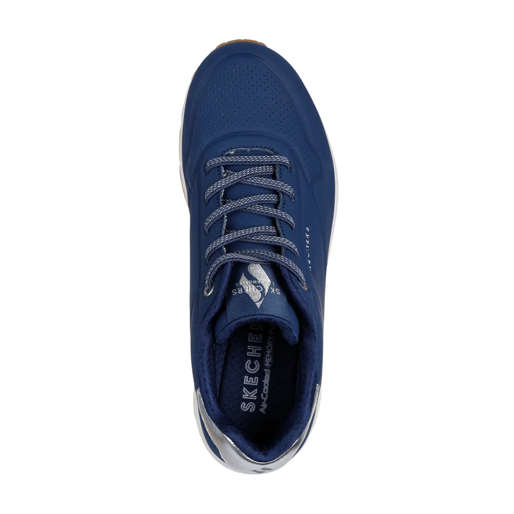 Skechers 155196 Uno Shimmer Away NVSL - Image 4