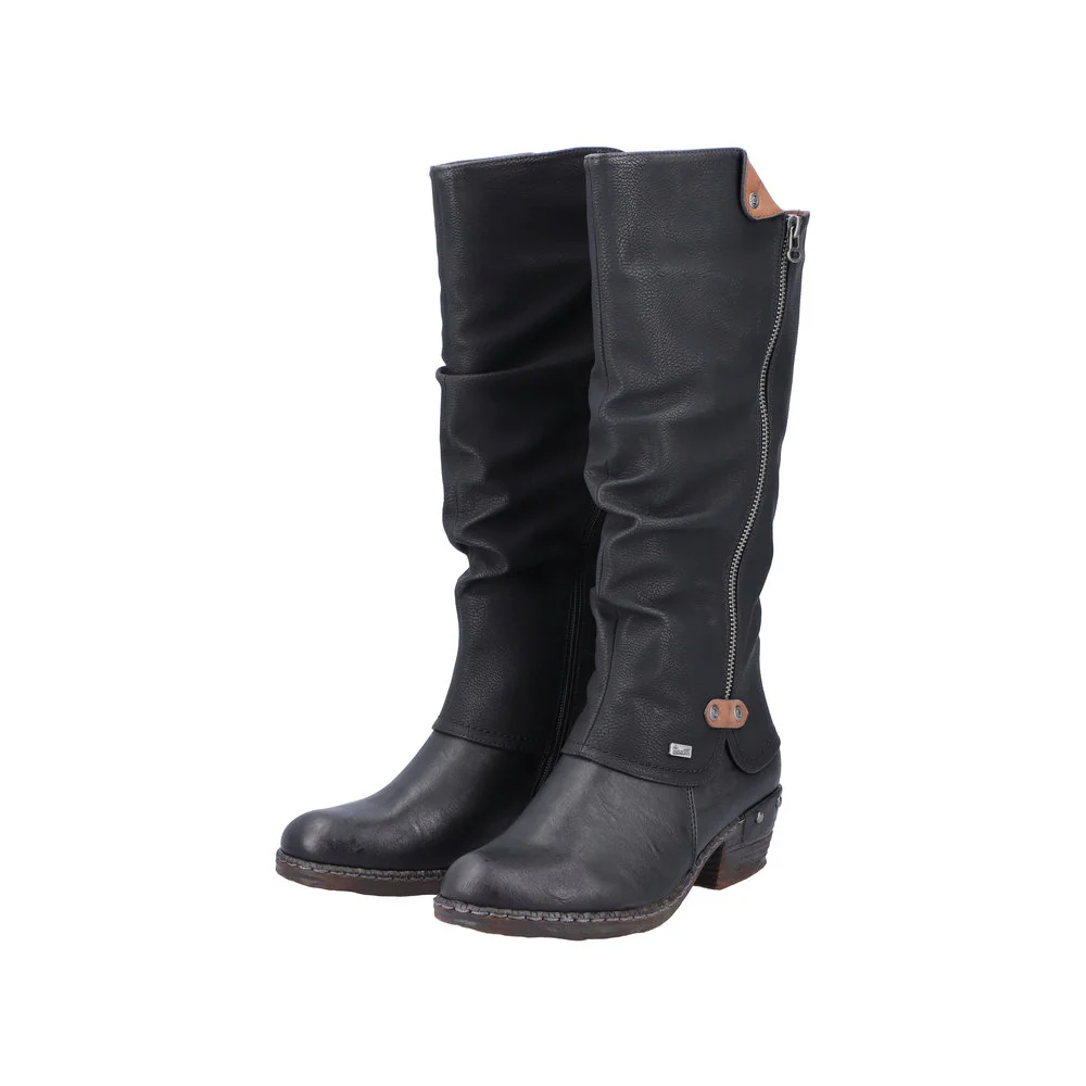 Rieker 93655-00 Black - Image 8