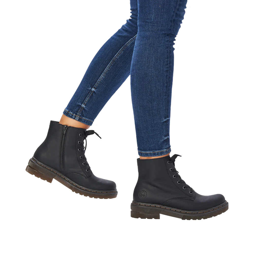 Rieker 78240-00 Black - Image 11